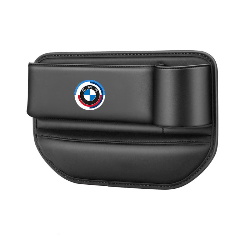 Car Seat Crevice Storage Box With Cup Holder Front Seat Organizer