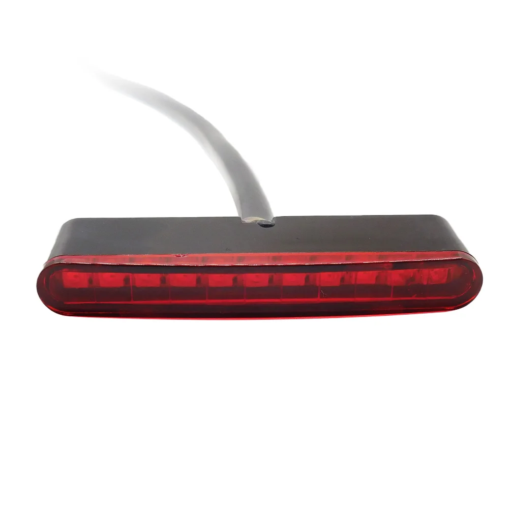 Motorcycle Rear Brake LED Tail Light with License Plate Lamp for Dirt Bike and Motorbike