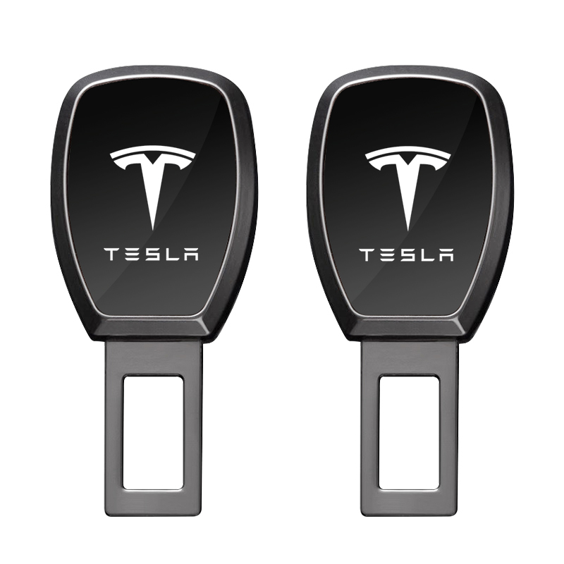 Tesla Seat Belt Buckle Clip Car Safety Accessory for Model Roadster