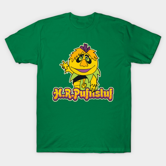 T-shirt Homme H.R. Pufnstuf Classic TV Show - Taille S à 5XL, Couleur Bleu, Coton - Neuf Avec étiquettes