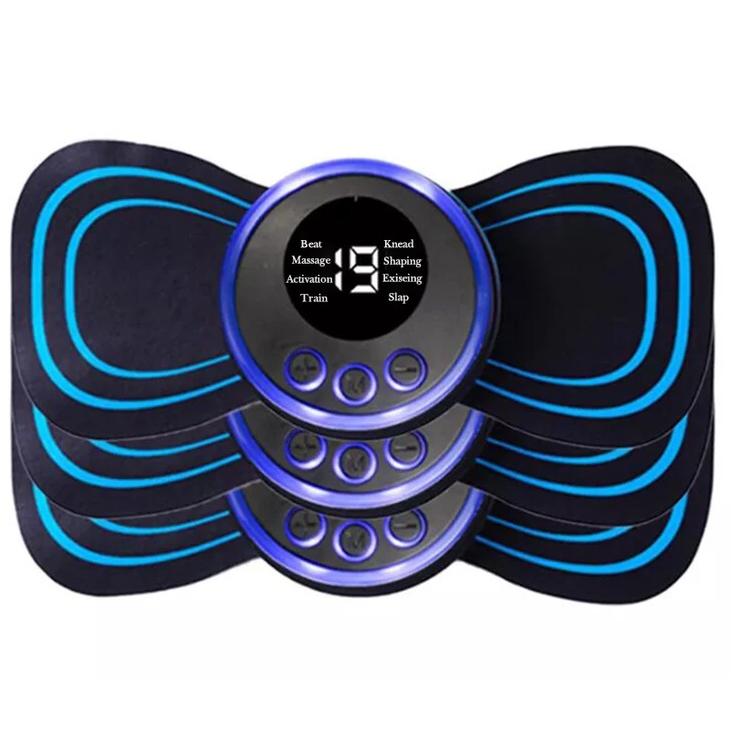 Lcd Neck 4PCS LCD Display EMS Neck Massage Electric Massager Cervical | Inspire ...