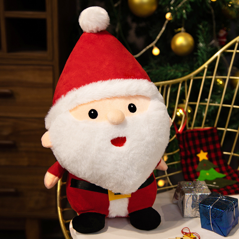 Cute Santa Claus, Gingerbread Man Plush Toys, Elk Snowman, Animal Doll Christmas Gifts, For Children Kids