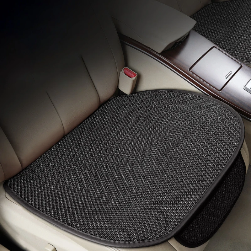 Ice Silk Breathable Car Seat Cushion Cover Summer Universal, Non Slip Auto Seat Protector Pad for Men Women