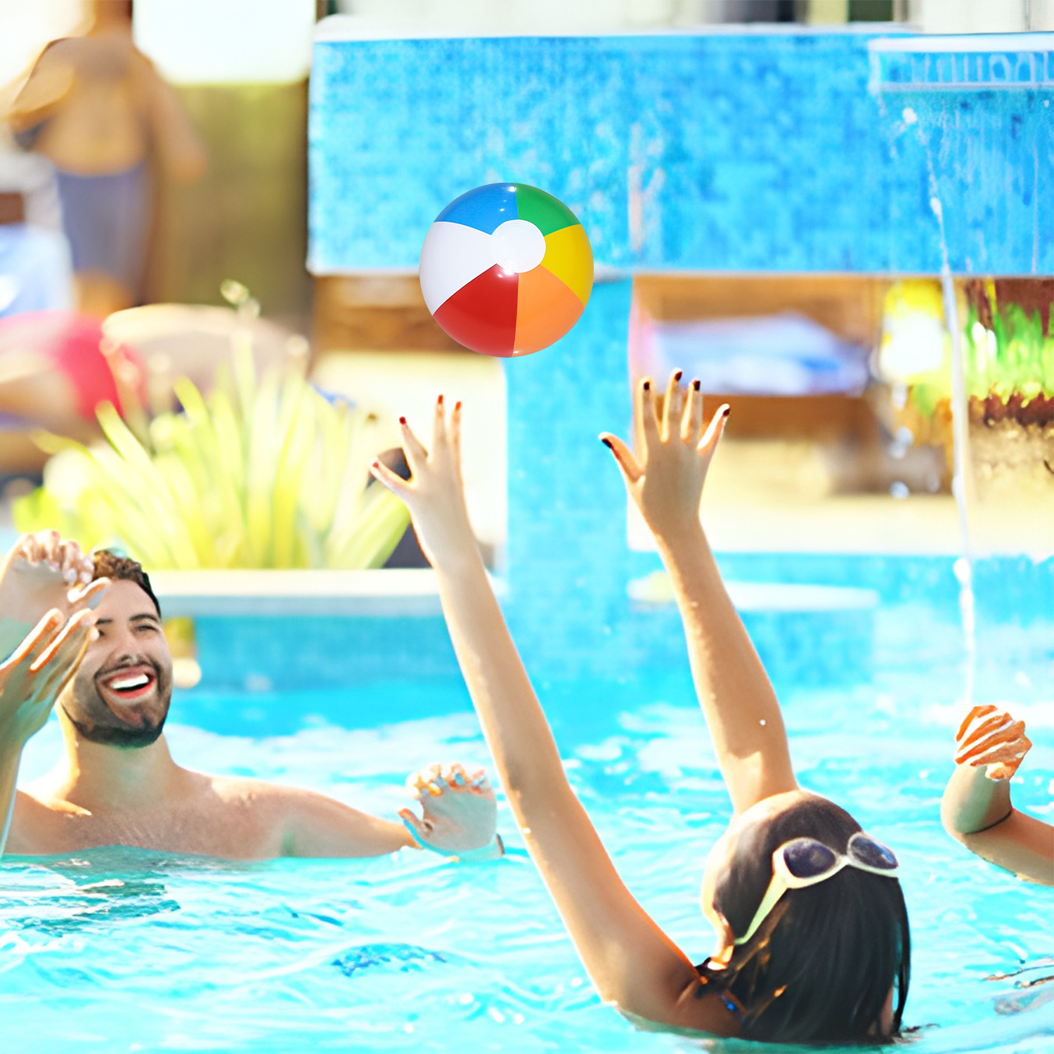 Inflatable Beach Ball for Kids Pool Fun | Inspire Uplift