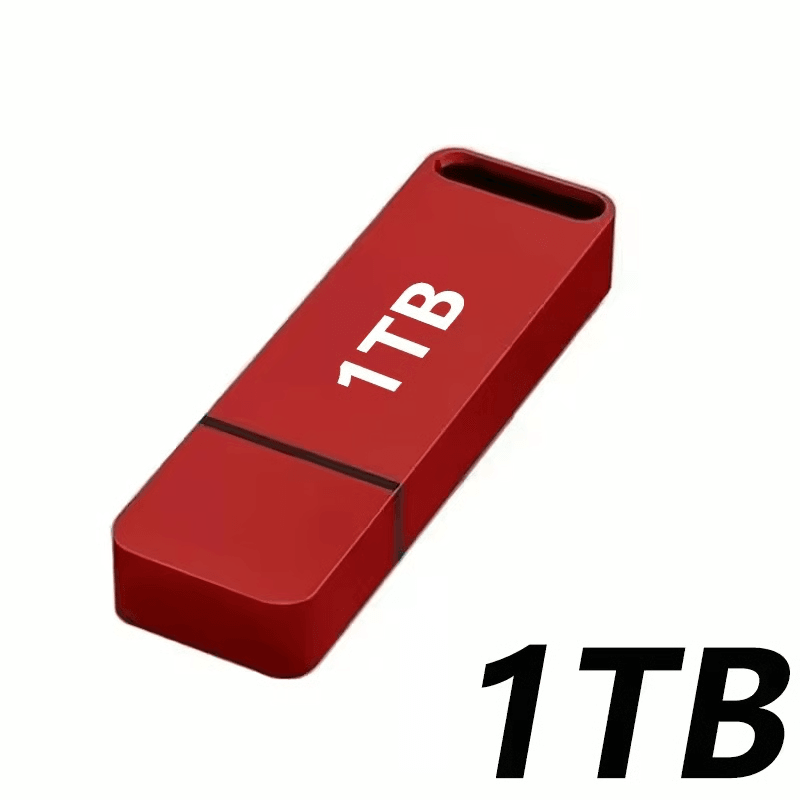 1TB USB 3.2 Metal Flash Drive Waterproof High Speed Portable Storage