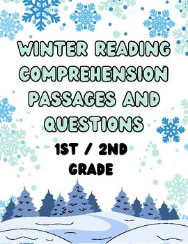 1st - 2nd Grade Winter Reading Comprehension - Passages and | Inspire ...