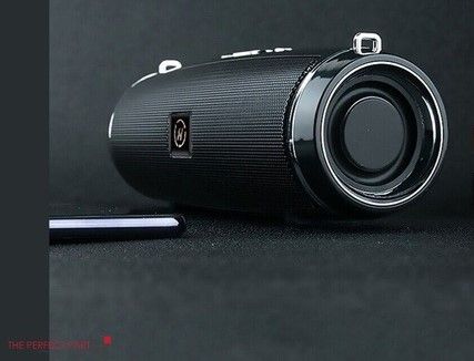 Wireless Bluetooth Speaker, Waterproof Outdoor Stereo with LOUD Bass, USB/TF Strap for Adventure and Hiking