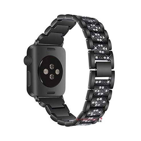 Bling Crystal Strap for Apple iWatch, Stainless Steel Watch Band Case, Compatible with Apple Watch Ultra Series