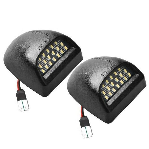 LED License Plate Light Lamp Pair for Chevy Tahoe, Suburban, GMC Yukon , Bright, Long-Lasting