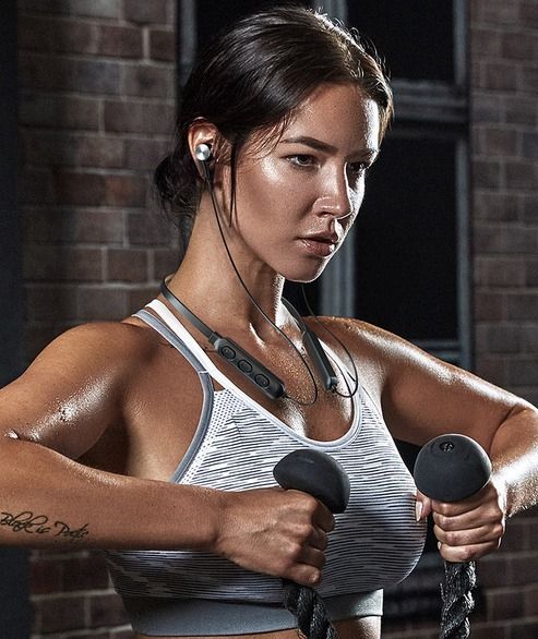 Sport Wireless Headphones, Waterproof Bluetooth Earbuds Stereo Sound, In Ear Headset for Active Use