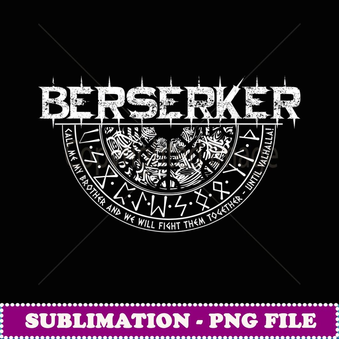 Viking Berserker With Runes And Vegvisir Compass - Modern Su | Inspire ...