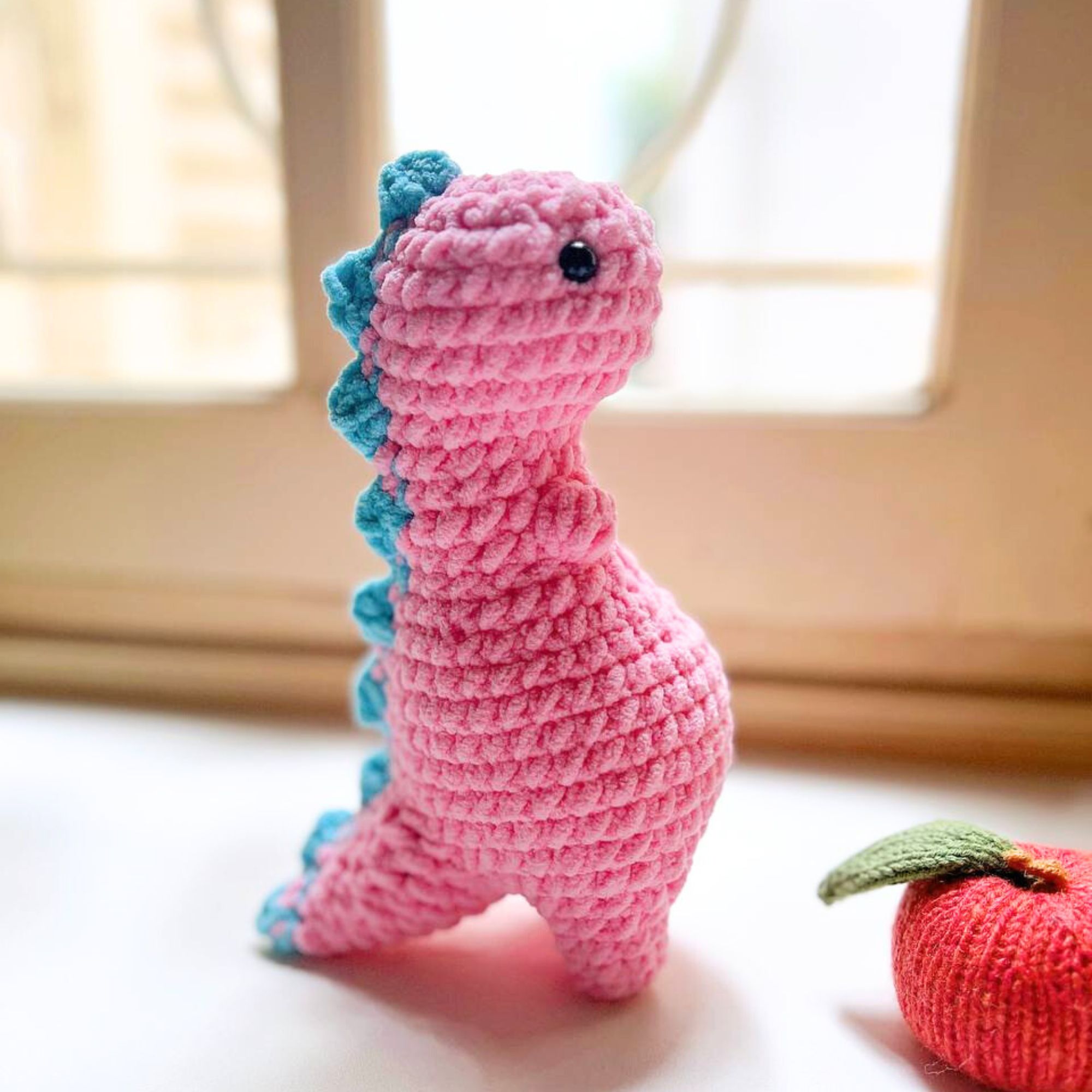 No Sew Crochet PATTERN dinosaur, T-Rex, Amigurumi tutorial P