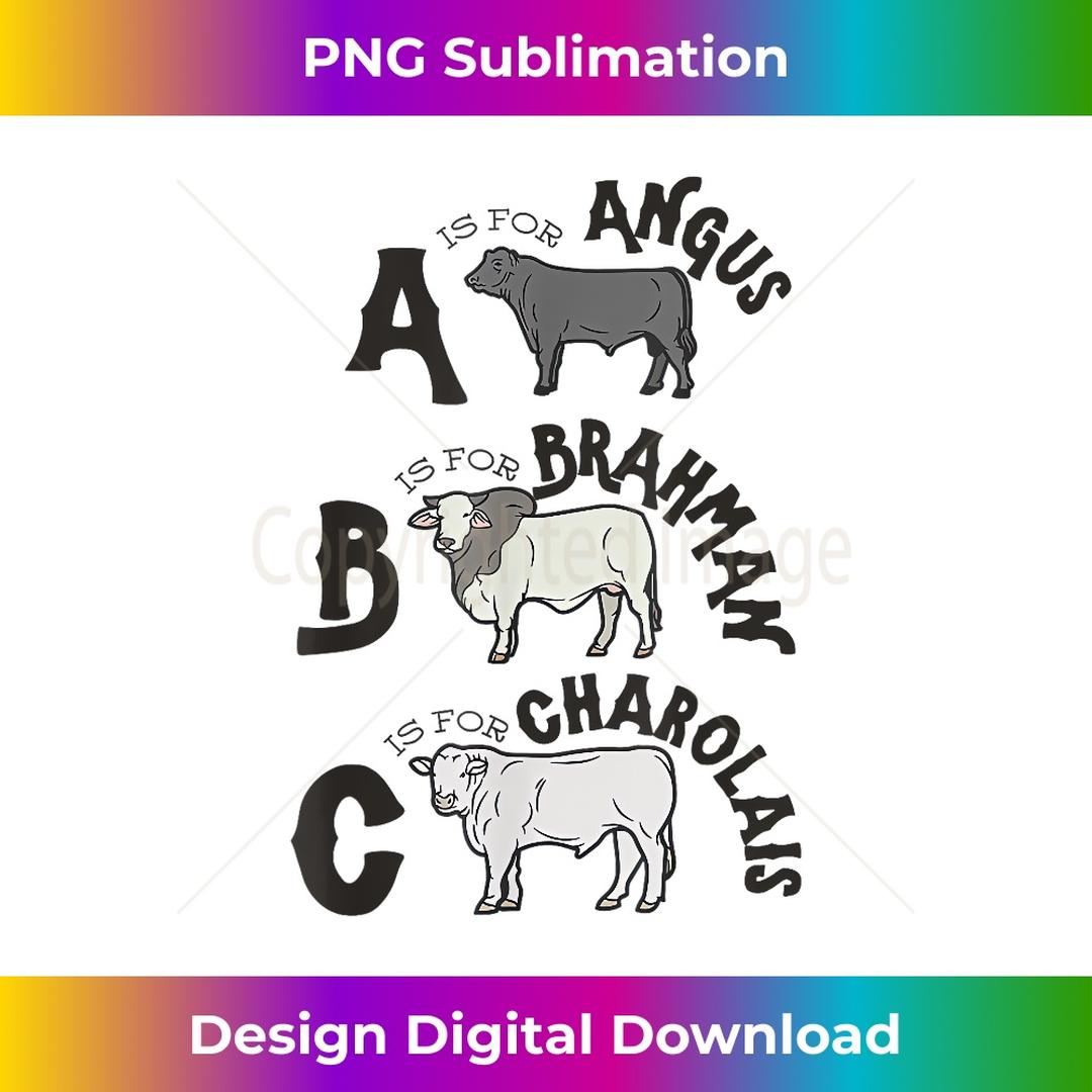 Cow Alphabet Retro ABC Angus Brahman Charolais Toddlers - Hi | Inspire ...