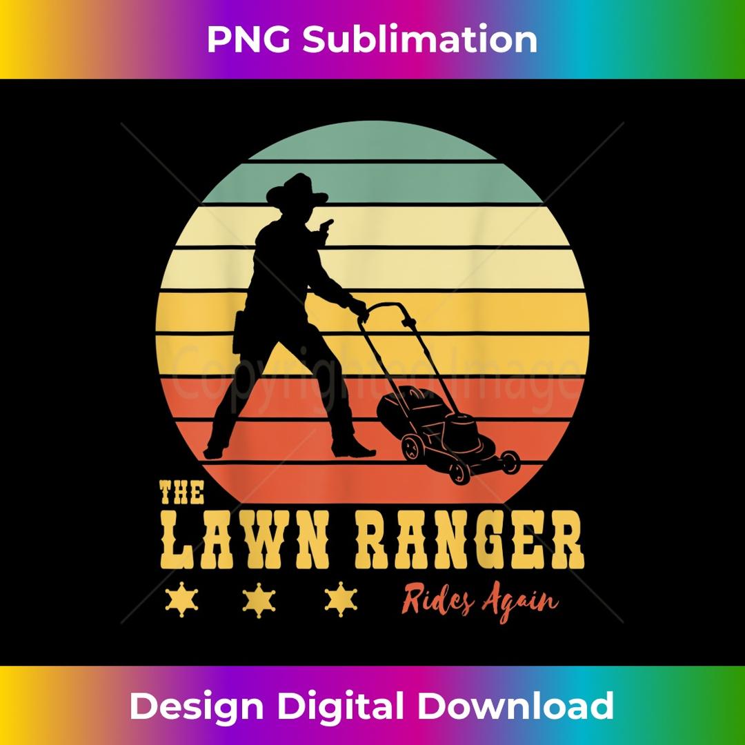 The Lawn Ranger Funny Lawn Mowing And Lawn Caretaker 1 - Aes | Inspire ...