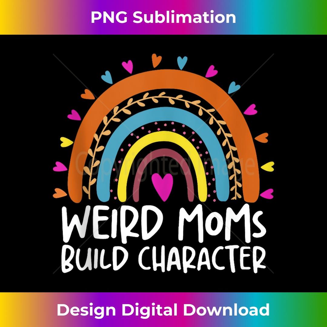 Picture of Weird Moms Build Character Rainbow Mother's Day 2024 3 - Ret | Inspire ...