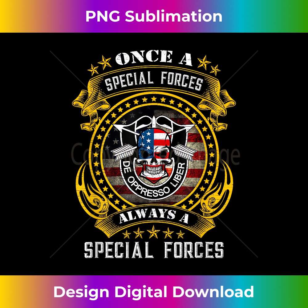 US ARMY SPECIAL FORCES SF Patch – Desert Tan, De Oppresso Liber, Green Berets, EE Brand