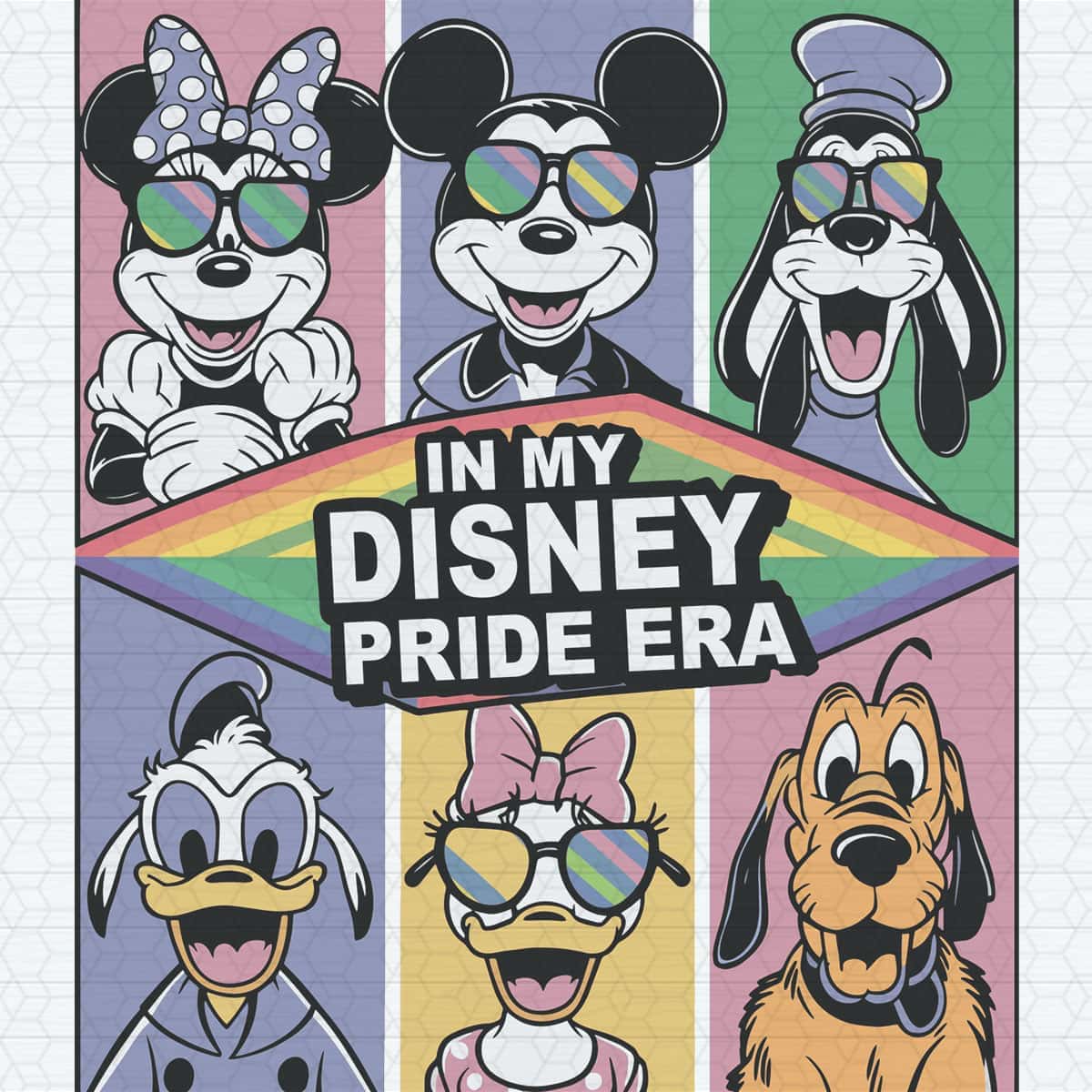 Retro In My Disney Pride Era LGBT Month SVG | Inspire Uplift