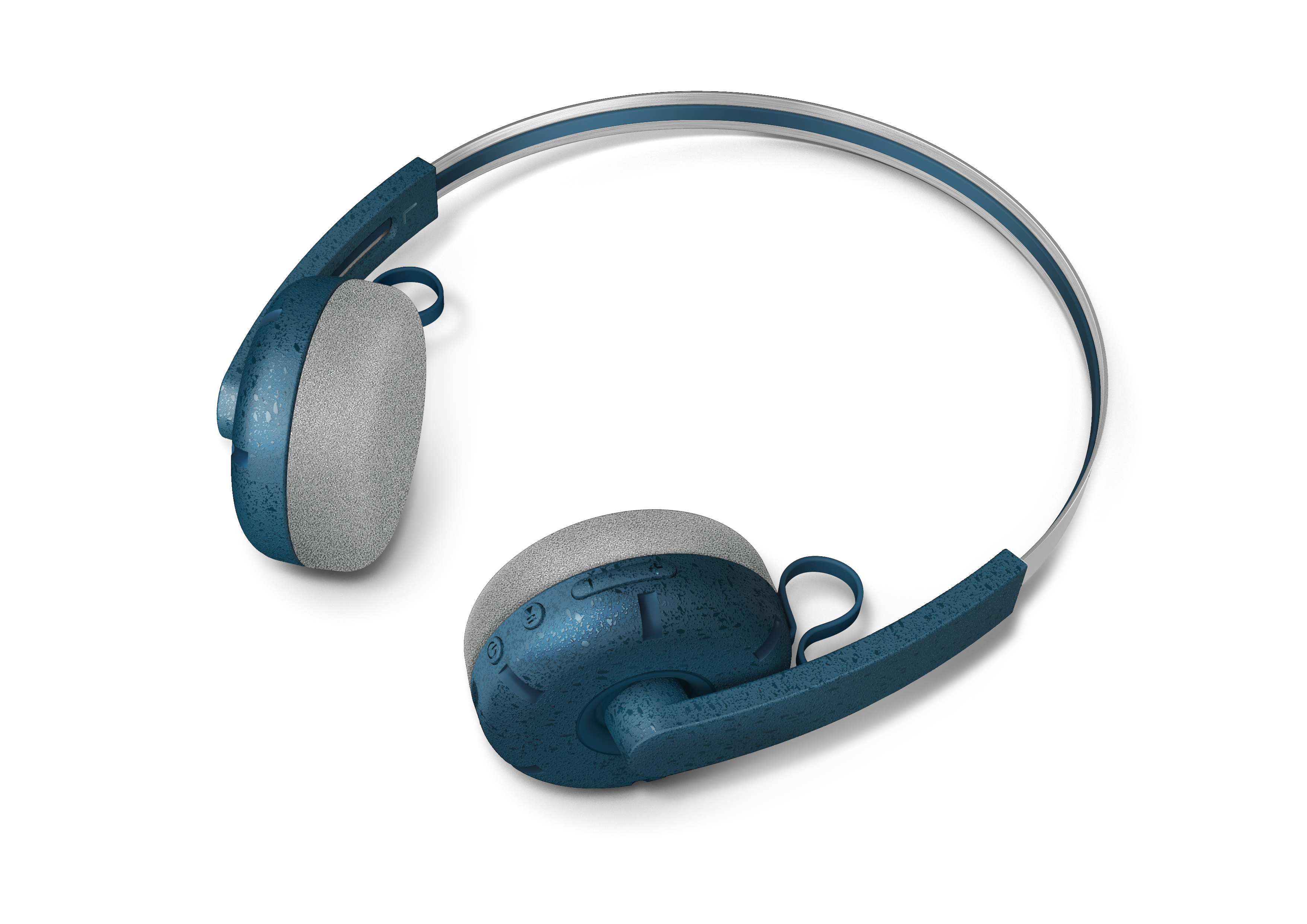 Retro Style Wireless Bluetooth, Smart Noise Cancelling Headphones for Calls