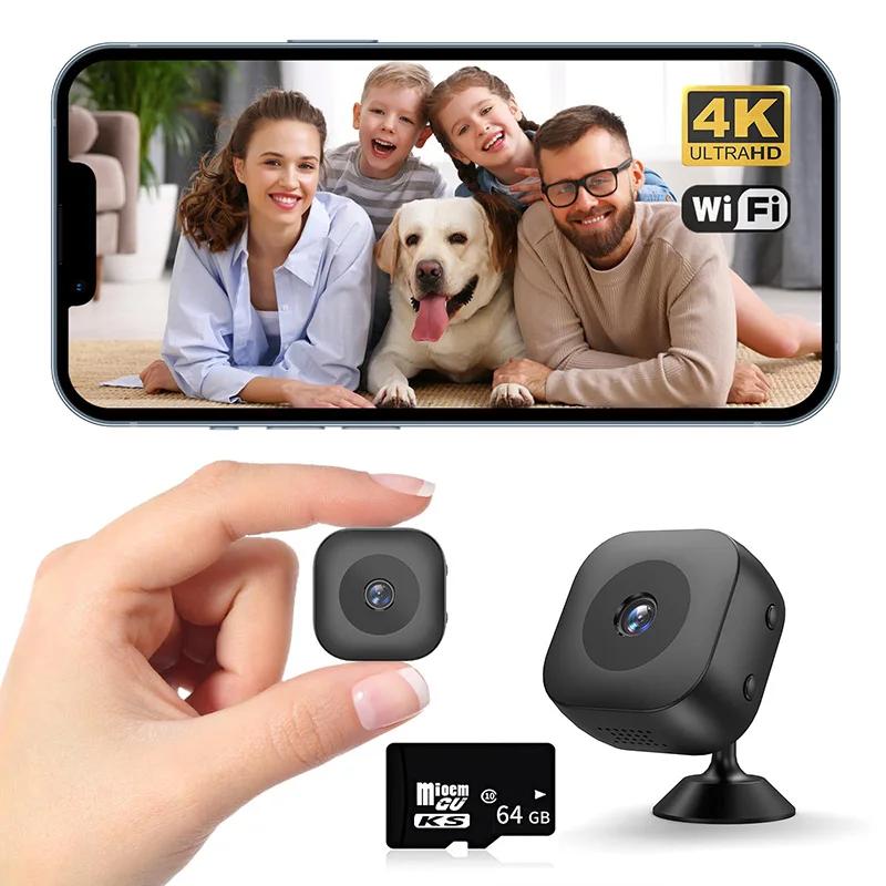Small Cam, Mini Camera HD 1080P, Covert Video Recorder, High Definition WiFi Security Monitor, Full Color Night Visions