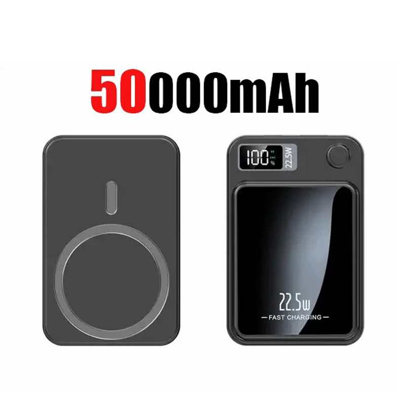 PD 20W Magnetic Wireless Power Bank, Fast Charging External Battery Charger for Samsung Huawei iPhone
