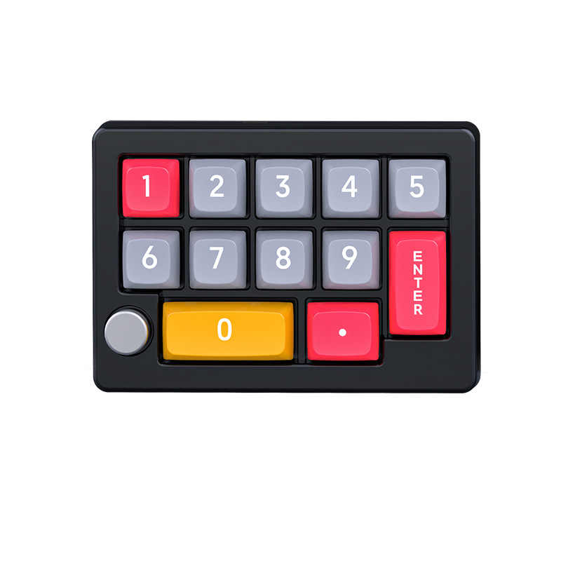 RGB Gaming Macro Pad Hot Swappable Mechanical Mini Keyboard