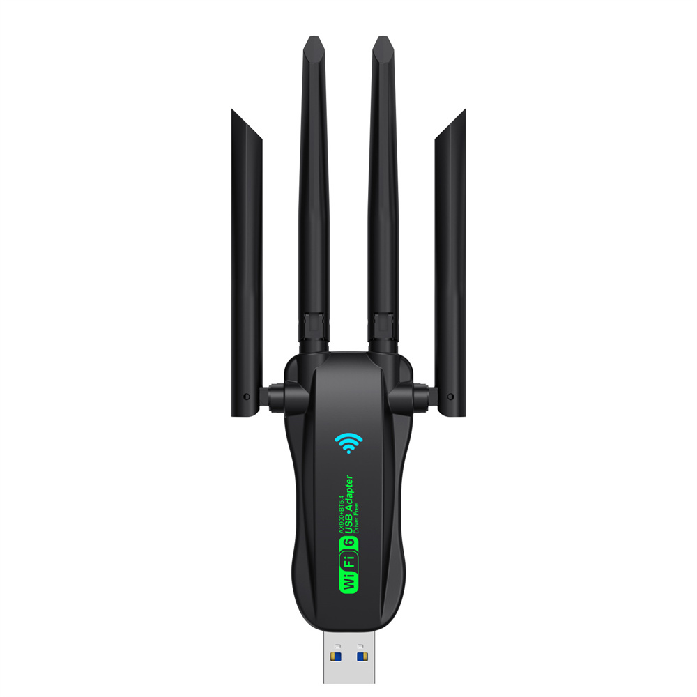 WiFi USB Adapter with Bluetooth Dual Band Wireless Network Dongle for PC & Laptop