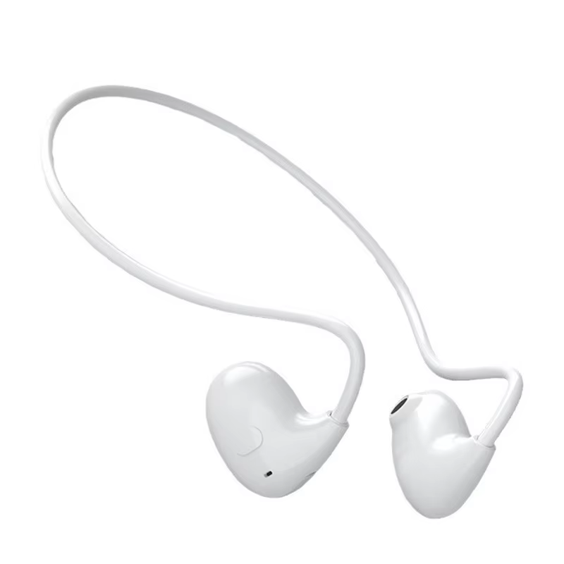 Open Ear Headphones Bluetooth Wireless Sport Earbuds with Air Conduction and Detachable Mic