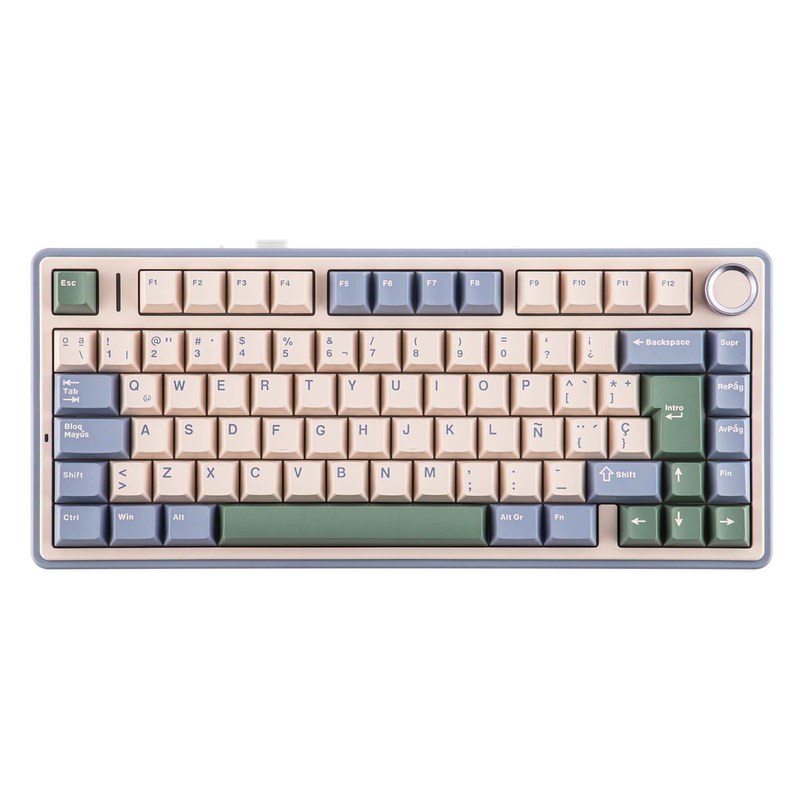 Wireless Mechanical Keyboard Hot Swappable RGB Spanish QWERTY Gaming Keyboards