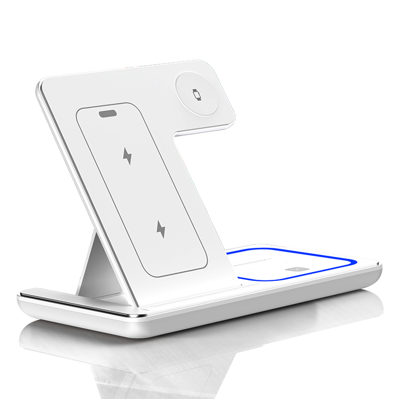 FoldCharge Pro Wireless Charging Station for iPhone Apple Watch and AirPods