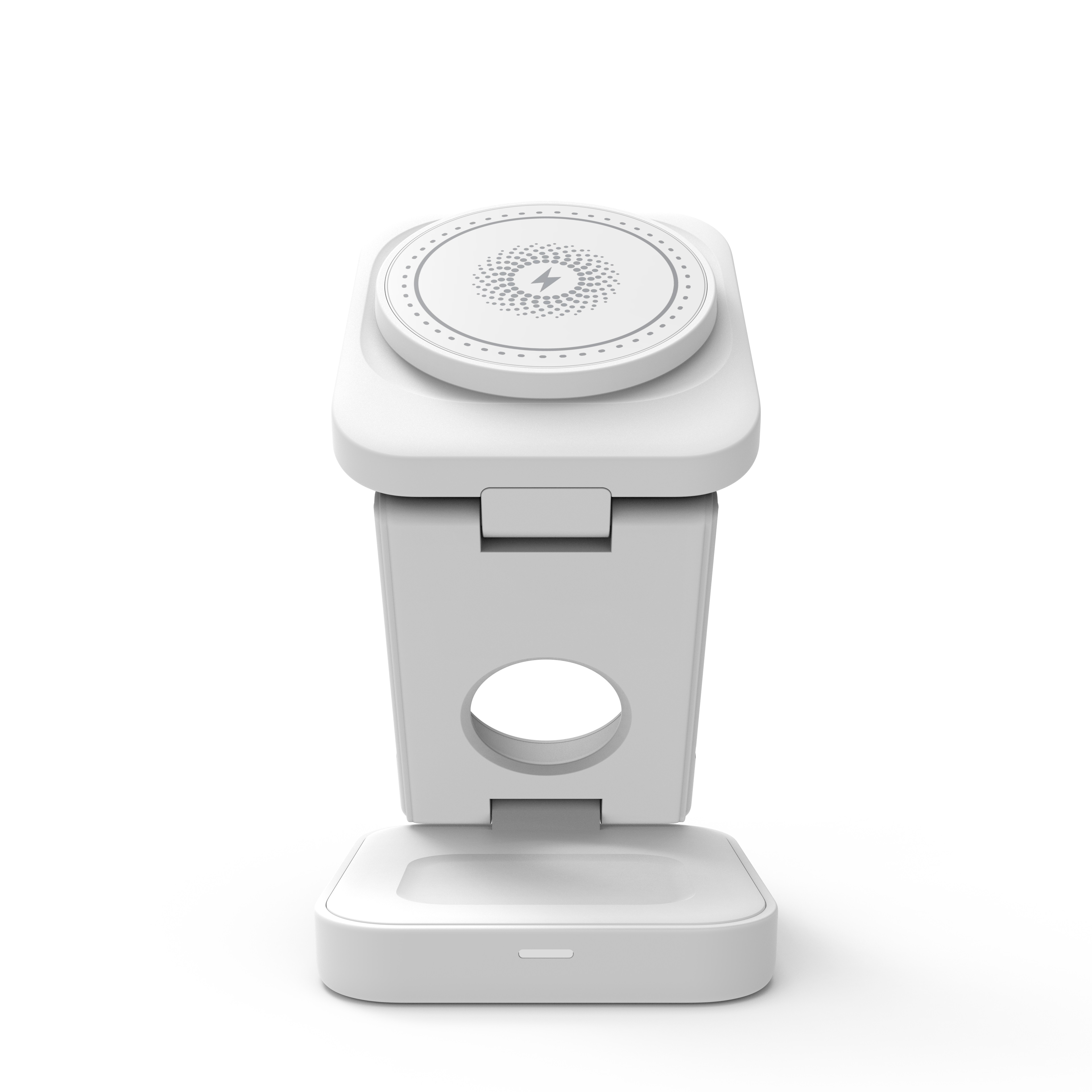 Magnetic Wireless Charger Foldable Charging Station for iPhone Apple Watch & AirPodss