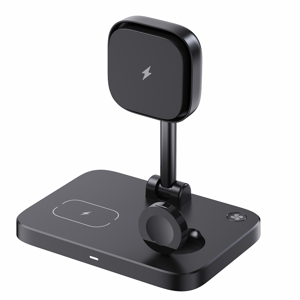 MagSafe Foldable Wireless Charger Stand for iPhone Apple Watch & AirPods with Fast Charging