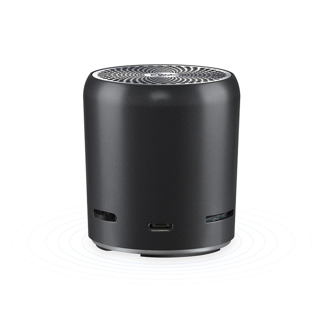 Mini Bluetooth Speaker with TWS Stereo HD Bass Sound & 8 Hour Playtime Metal Wireless Speaker