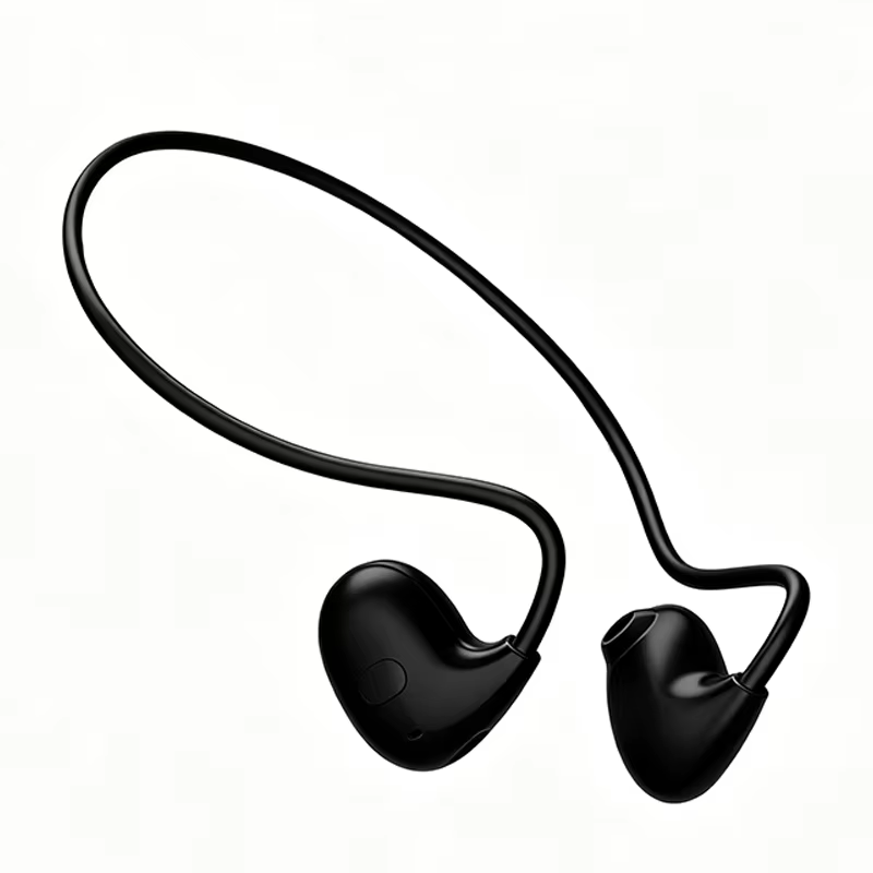 Open Ear Bluetooth Sport Headphones with Air Conduction and Detachable Wireless Earbuds