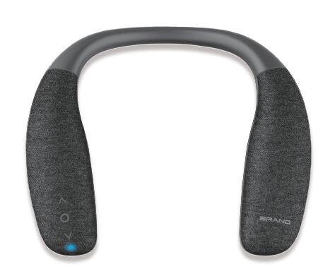 Wearable Bluetooth Neck Speaker with Wireless Stereo Sound and Hands Free Callings
