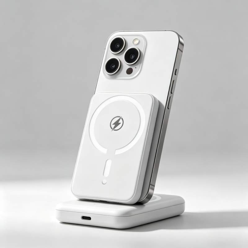 Magnetic Wireless Power Bank Ultra Slim PD Fast Charger for iPhone