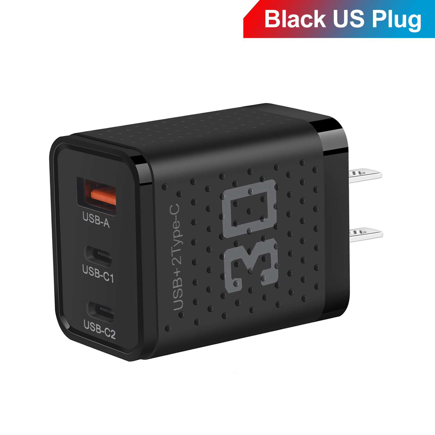 USB C Charger Port Fast Charger Block for iPhone Android & USB Devices
