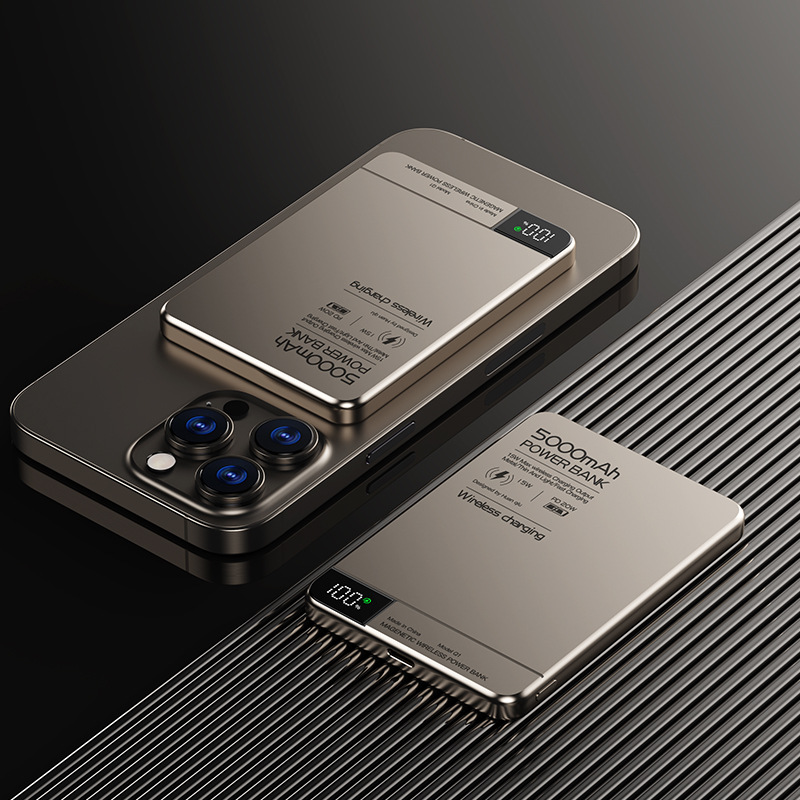 MagSafe Power Bank Wireless Magnetic Portable Charger with Digital Display Fast Charging for iPhone