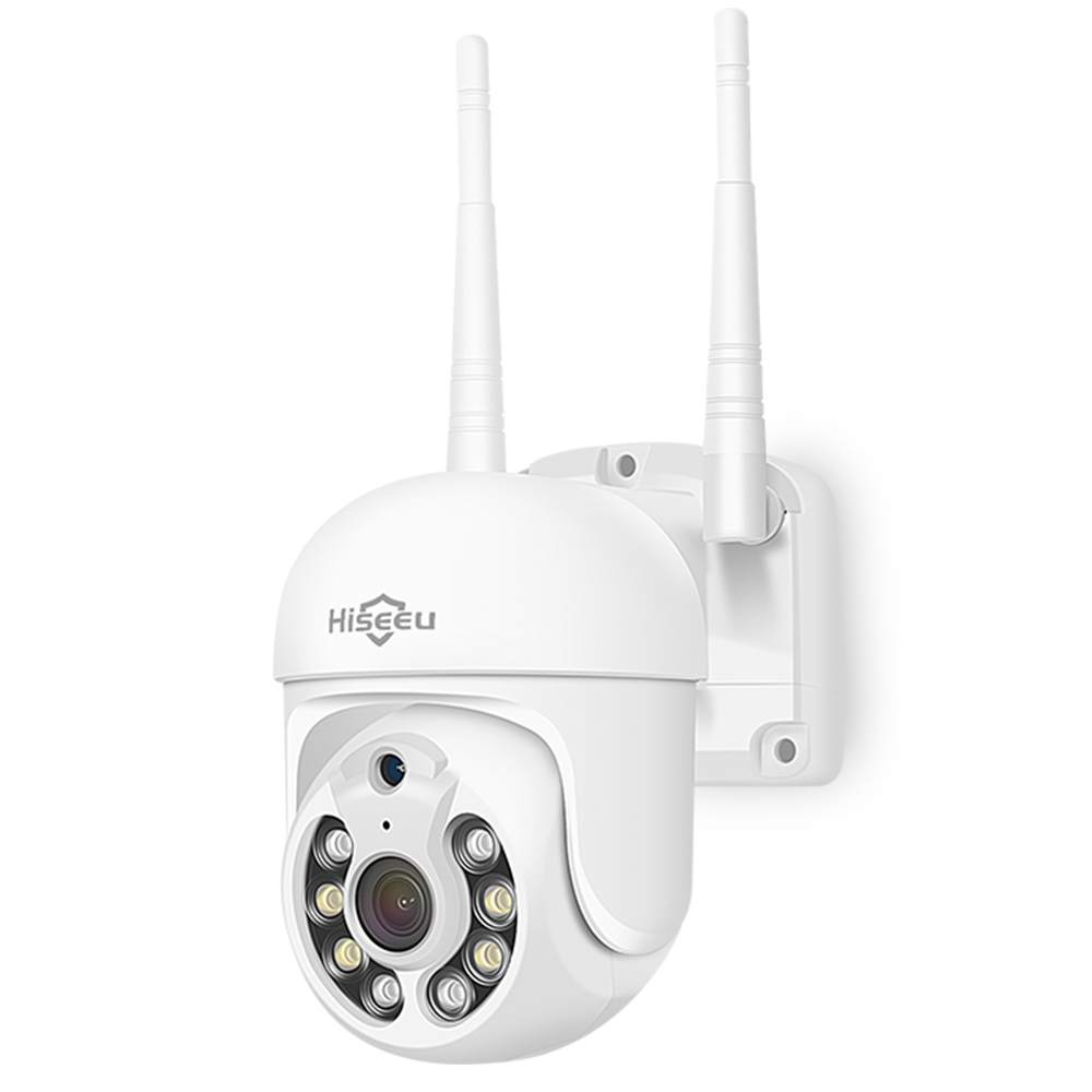 Outdoor Security Camera PTZ WiFi IP Camera with Digital Zoom and Two Way Audio
