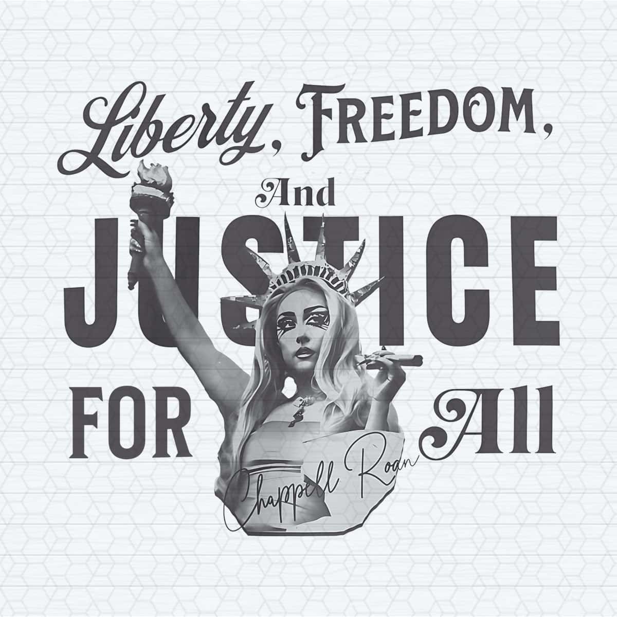 Chappell Roan Liberty Freedom And Justice For All PNG Inspire Uplift
