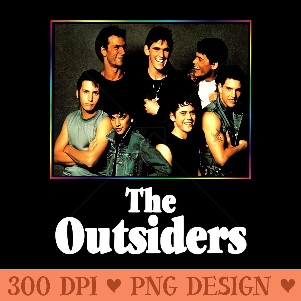 The Outsiders Movie - PNG Printables | Inspire Uplift