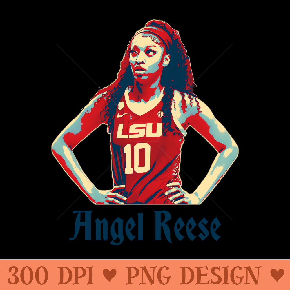 Vintage Color Angel Reese - PNG Download Bundle | Inspire Uplift