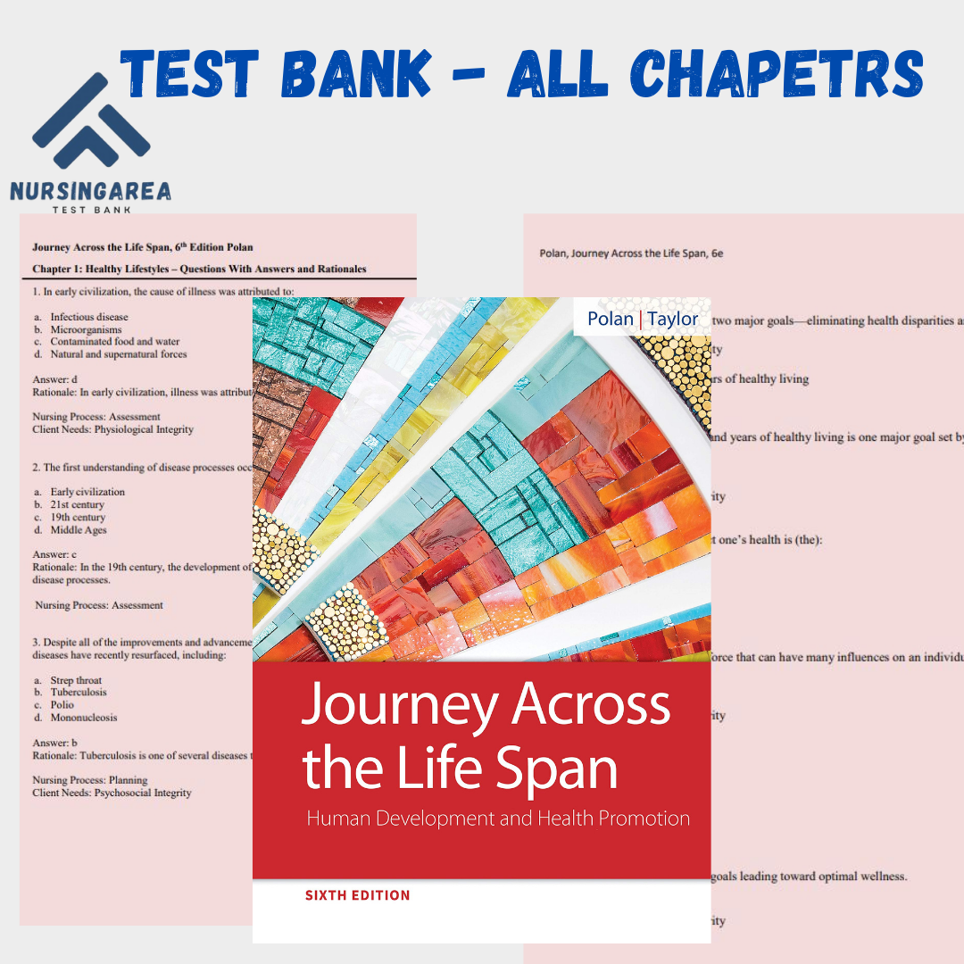 Test Bank for Journey Across The Life Span Human Development | Inspire ...