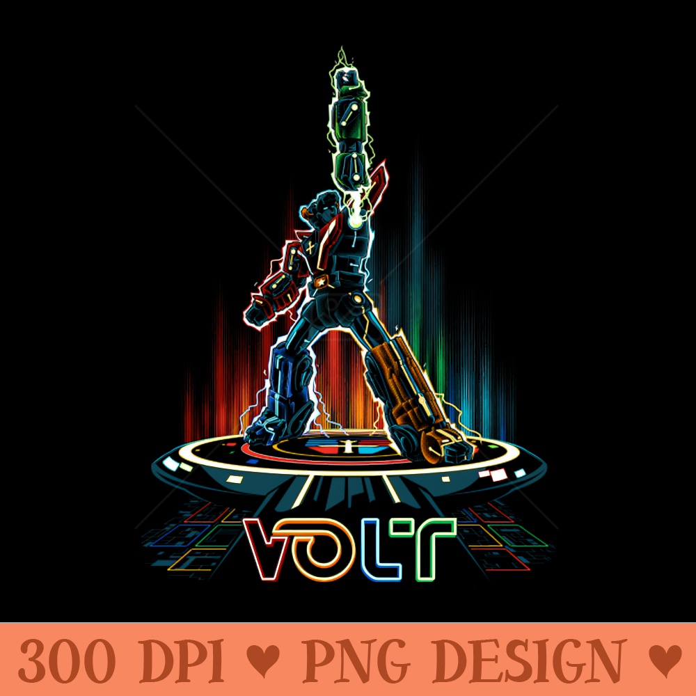 Volpetron Vector VOLT TRON - PNG Designs | Inspire Uplift