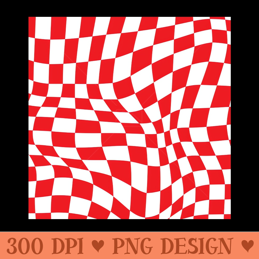 Arsenal Distorted Checkered Pattern - PNG Image Downloads | Inspire Uplift