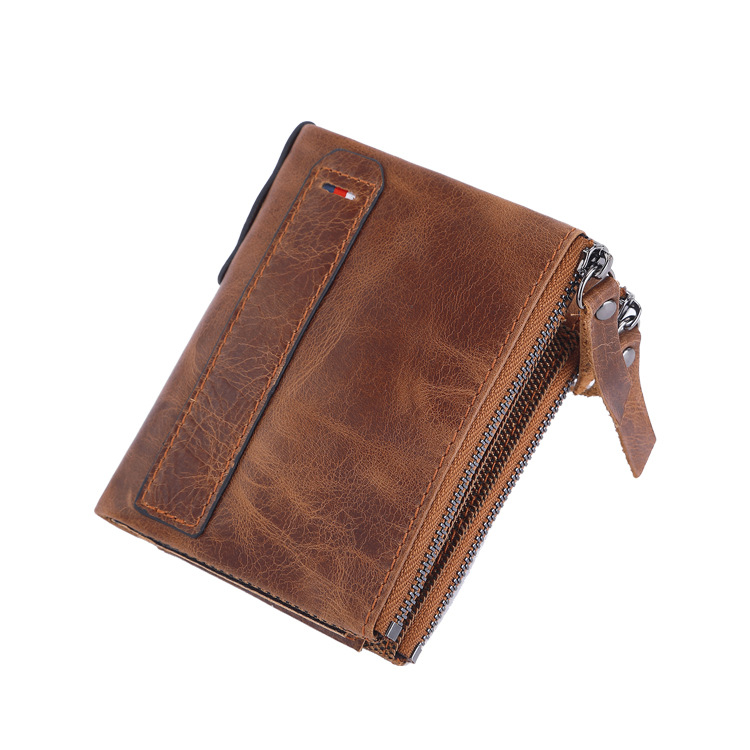 Premium Genuine Leather Wallet for Men Slim Cowhide Card Holder