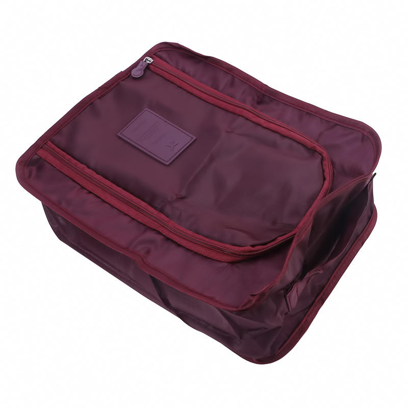 Foldable Travel Shoe Bag High Capacity Portable Shoe Organizer for Luggage & Storage