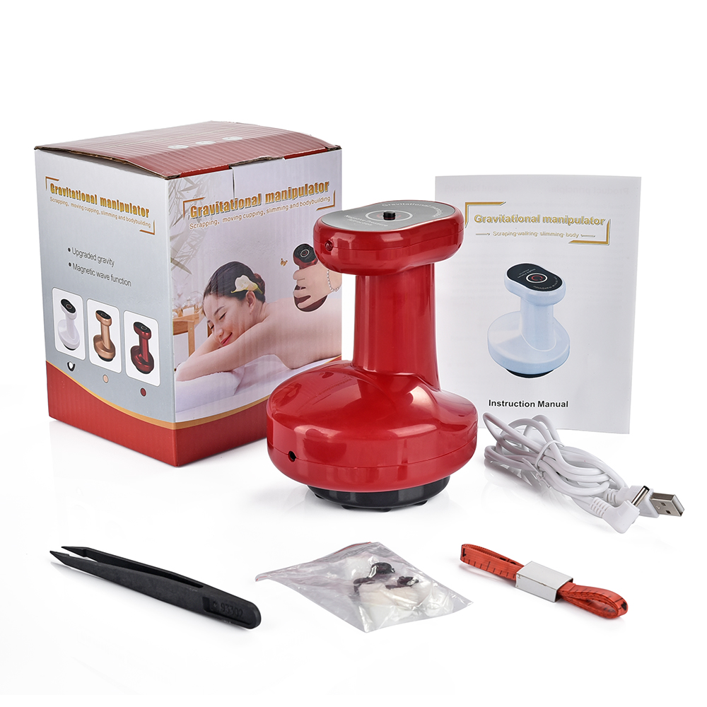 Smart Electric Vacuum Cupping Massager with Heat and Red Light Therapy