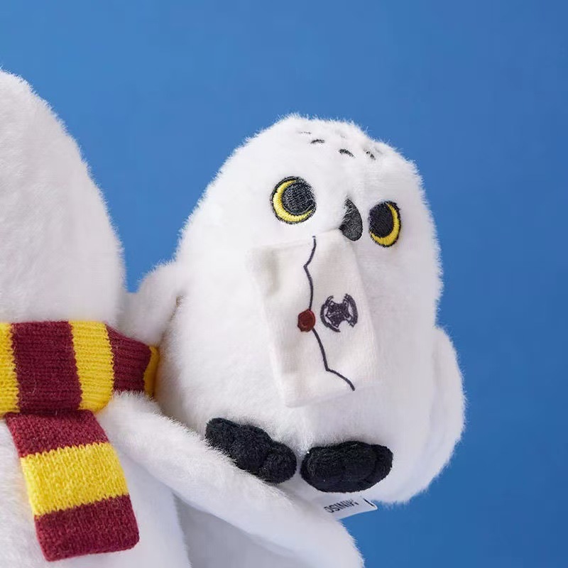 Soft Owl Plush Toy Shoulder Decor Stuffed Animal Gift for Kids