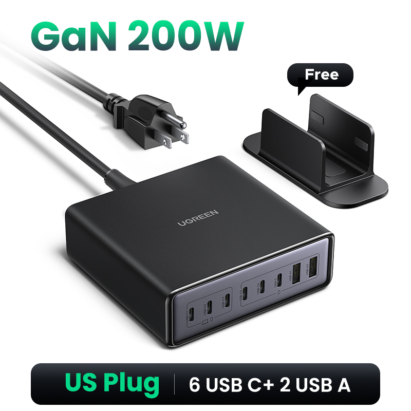 Charger USB C Charging Station for Laptops, Phones and Tablets