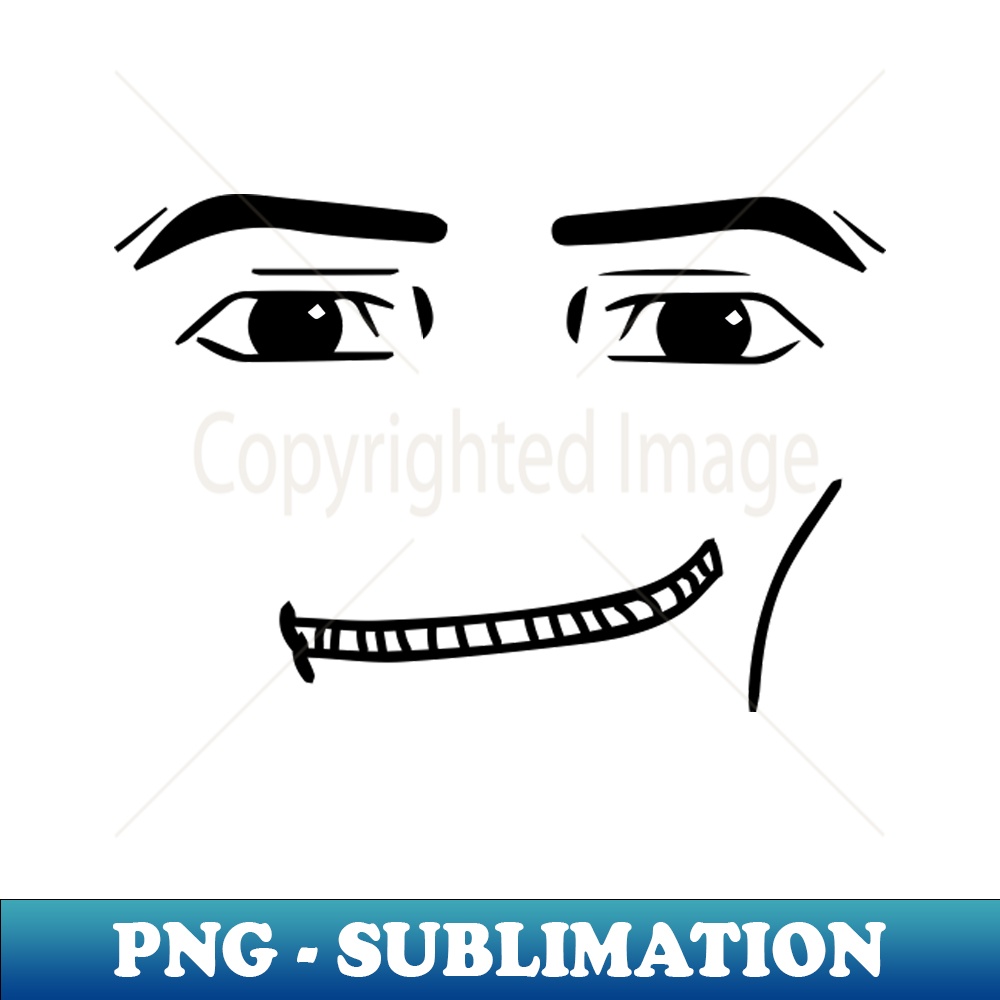 Roblox Man Face - Smile Face | Inspire Uplift